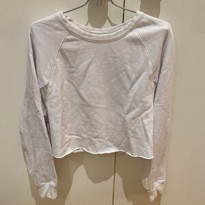 ALO Yoga White Long Sleeve Top